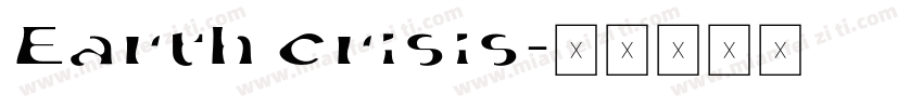 Earth crisis字体转换